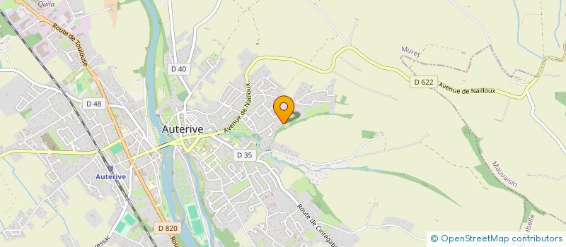 localisation de l'entreprise LA MAISON DU BONHEUR  AUTERIVE