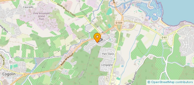 localisation de l'entreprise LA MAISON DU BONHEUR SF  LA MOLE