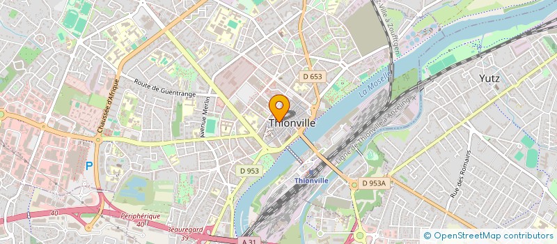 localisation de l'entreprise LA MAISON DU BOUCHER à THIONVILLE