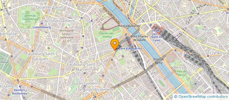 localisation de l'entreprise LA MAISON DU BOULEVARD  PARIS