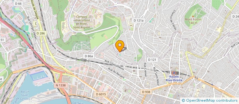 localisation de l'entreprise LA MAISON DU BOUT  MONT-SAINT-AIGNAN