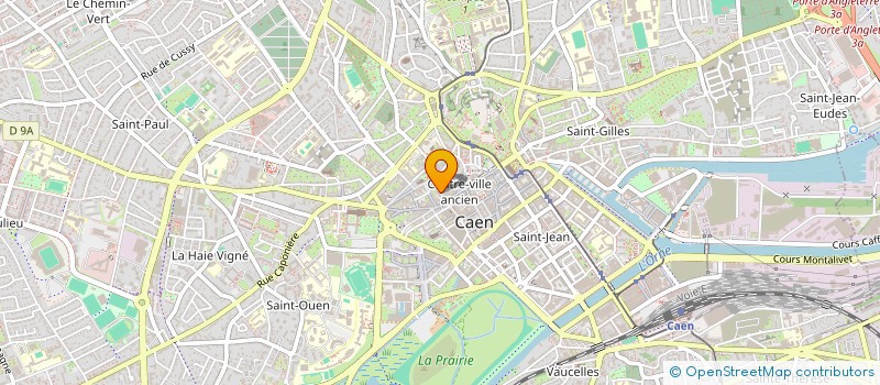 localisation de l'entreprise LA MAISON DU BOUTON CAEN à CAEN