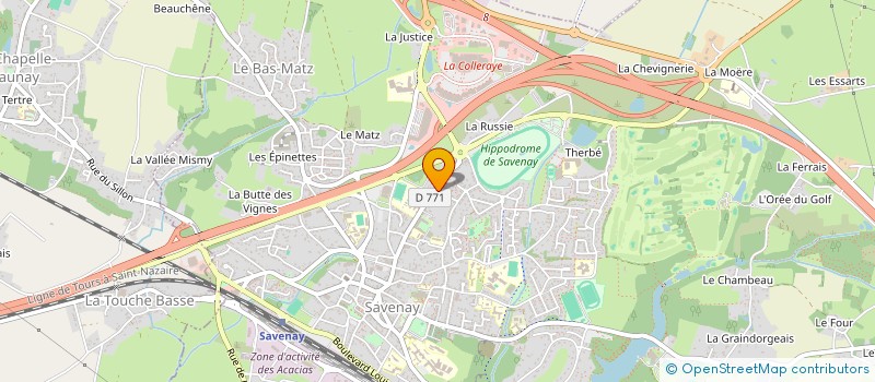 localisation de l'entreprise LA MAISON DU CARRELAGE  SAVENAY