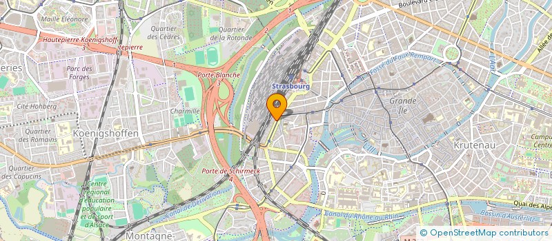 localisation de l'entreprise LA MAISON DU CELLULAIRE à STRASBOURG