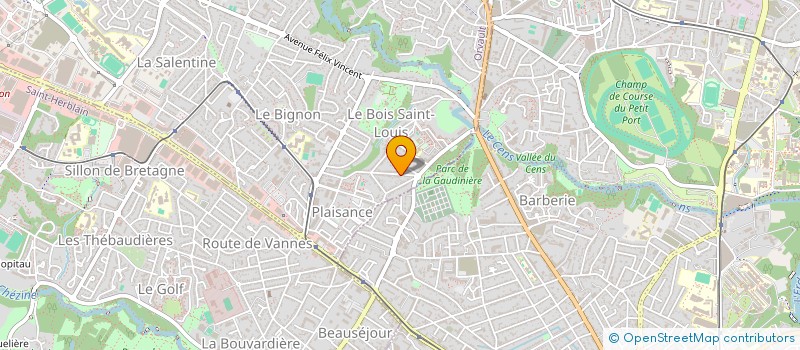 localisation de l'entreprise LA MAISON DU COACHING à ORVAULT