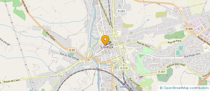 localisation de l'entreprise LA MAISON DU CONQUERANT à LISIEUX