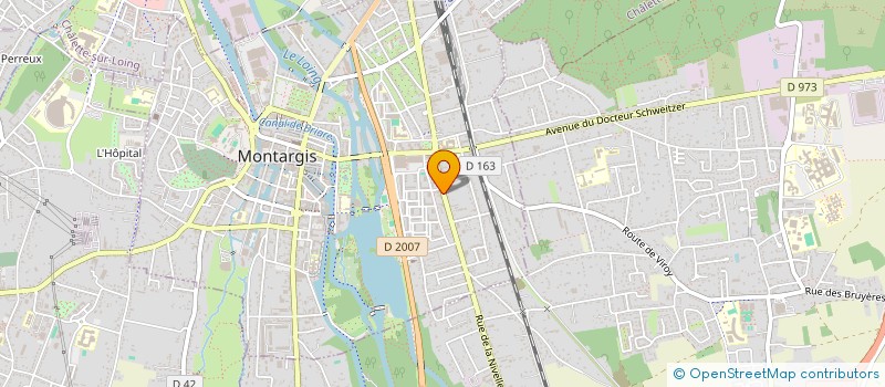 localisation de l'entreprise LA MAISON DU COUSCOUS à MONTARGIS