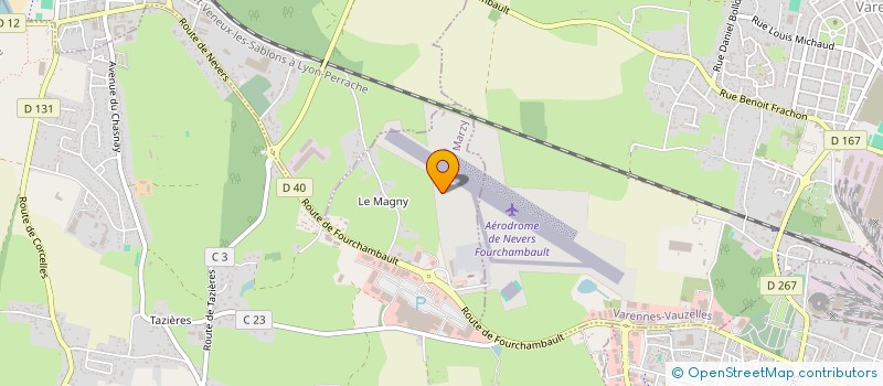 localisation de l'entreprise LA MAISON DU CUIR à MARZY