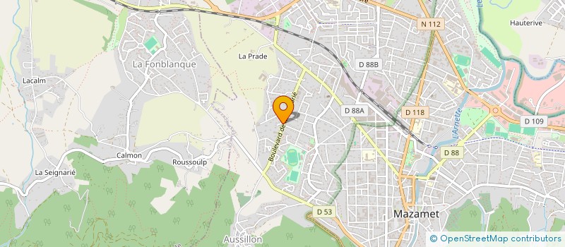 localisation de l'entreprise LA MAISON DU CUIR à AUSSILLON
