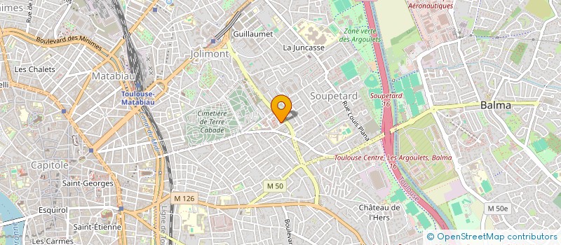 localisation de l'entreprise LA MAISON DU CYBER à TOULOUSE