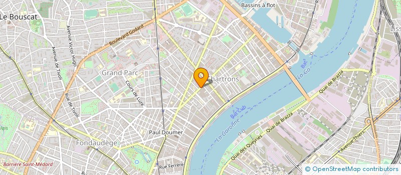 localisation de l'entreprise LA MAISON DU FUTUR DEVELOPPEMENT à BORDEAUX