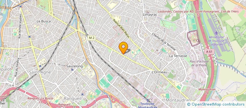 localisation de l'entreprise LA MAISON DU GABON PIERRE-CLAVER AKENDENGUE à TOULOUSE