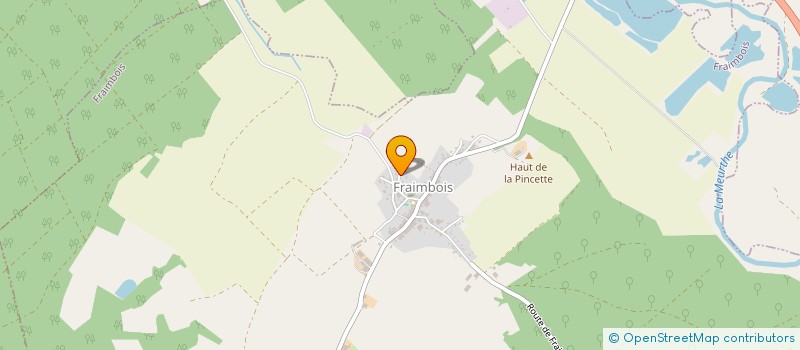 localisation de l'entreprise LA MAISON DU GARDE BARRIERES  FRAIMBOIS