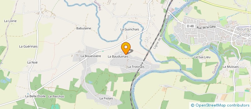 localisation de l'entreprise LA MAISON DU GRANULE à SAINT-SENOUX