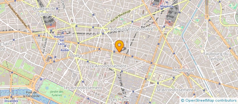 localisation de l'entreprise LA MAISON DU JARDINIER  PARIS