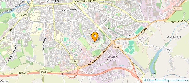 localisation de l'entreprise LA MAISON DU JOUET  SAINT-LO