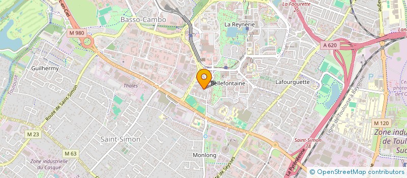 localisation de l'entreprise LA MAISON DU KEBAB  TOULOUSE