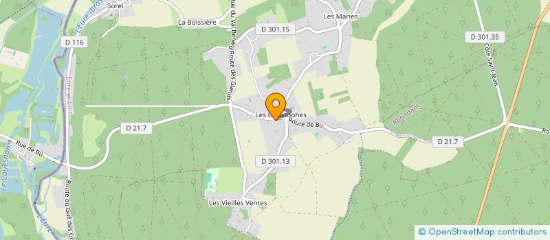 localisation de l'entreprise LA MAISON DU LAC à SOREL-MOUSSEL