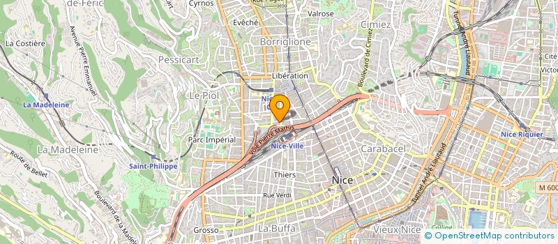 localisation de l'entreprise LA MAISON DU LOTUS BLANC à NICE