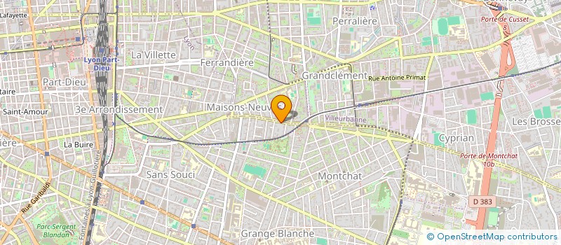 localisation de l'entreprise LA MAISON DU MICRO  LYON