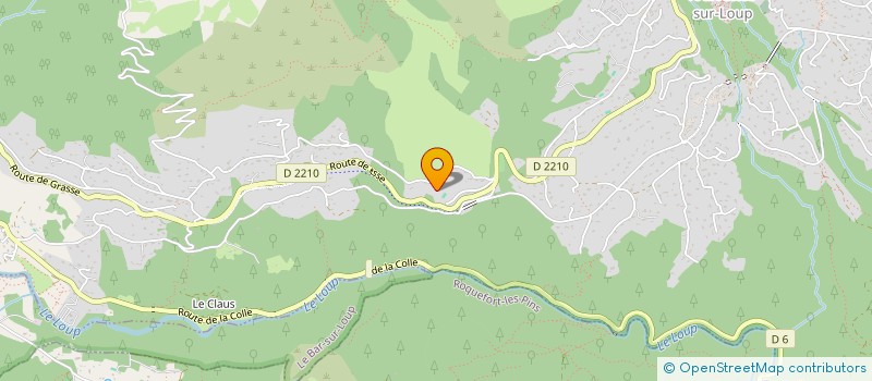 localisation de l'entreprise LA MAISON DU MONDE DE SHEPPARD à TOURRETTES-SUR-LOUP