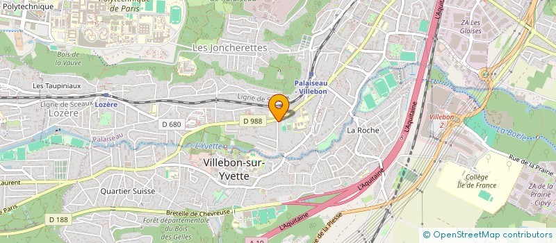 localisation de l'entreprise LA MAISON DU NEPAL à PALAISEAU