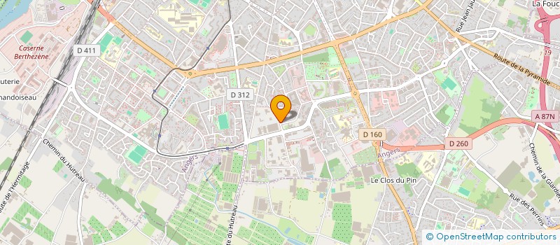 localisation de l'entreprise LA MAISON DU PAIN à ANGERS