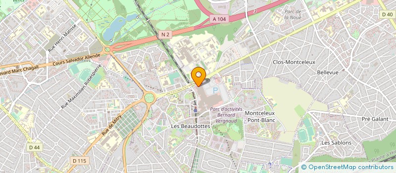 localisation de l'entreprise LA MAISON DU PAIN à SEVRAN