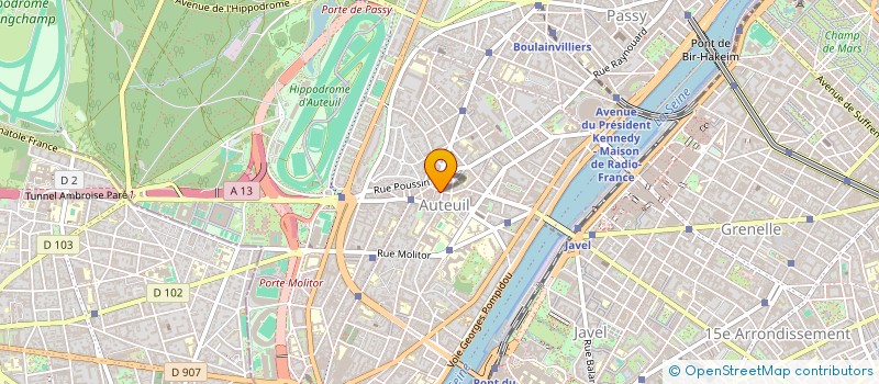 localisation de l'entreprise LA MAISON DU PATRIMOINE à SURESNES