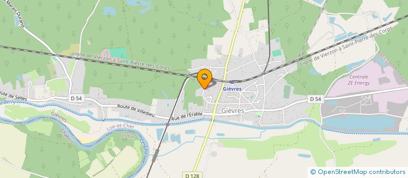 localisation de l'entreprise LA MAISON DU PAYS DE GIEVRES  GIEVRES