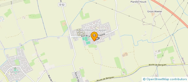 localisation de l'entreprise LA MAISON DU PETIT PILOU à SPYCKER