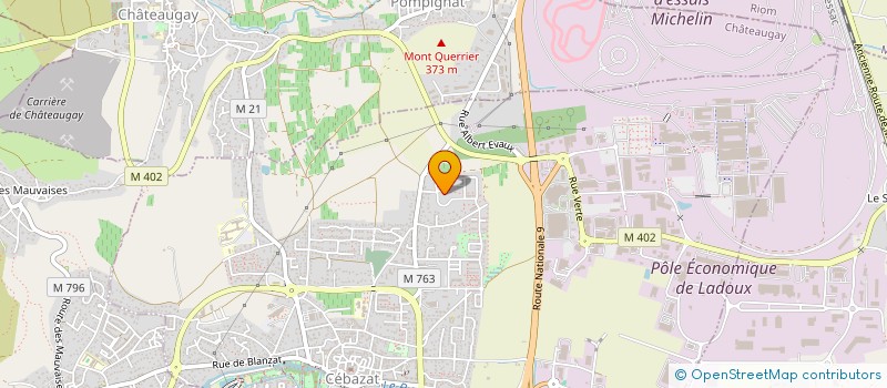 localisation de l'entreprise LA MAISON DU PETIT PRINCE à CEBAZAT