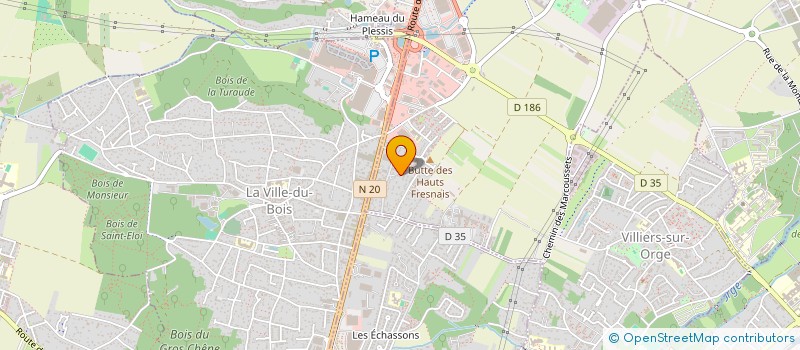 localisation de l'entreprise LA MAISON DU PLATRE PARIS  BALLAINVILLIERS