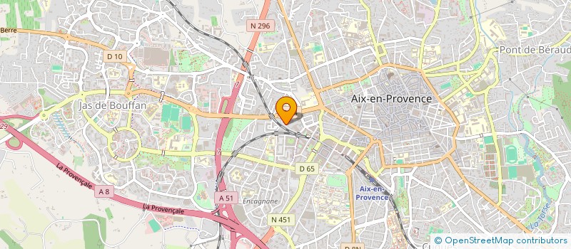 localisation de l'entreprise LA MAISON DU PLOMBIER  MEYRARGUES