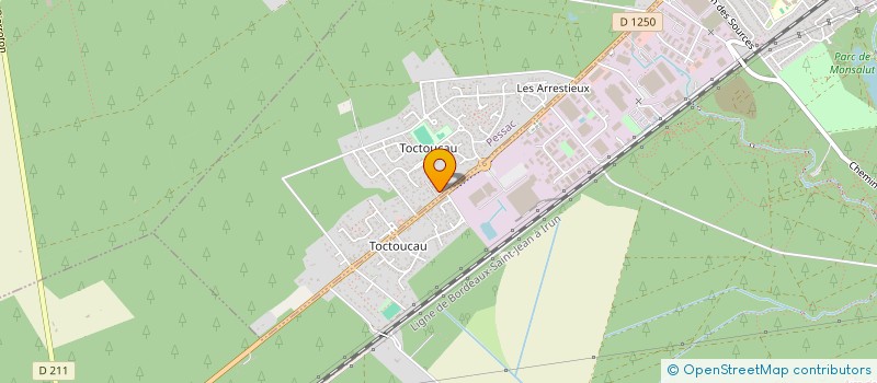 localisation de l'entreprise LA MAISON DU PNEU QR à PESSAC