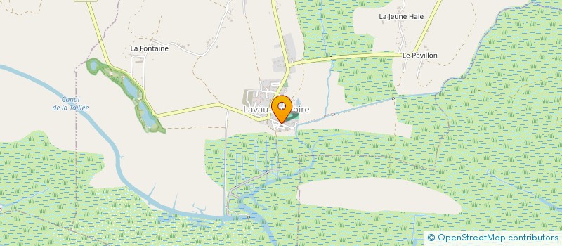 localisation de l'entreprise LA MAISON DU PORT à LAVAU-SUR-LOIRE