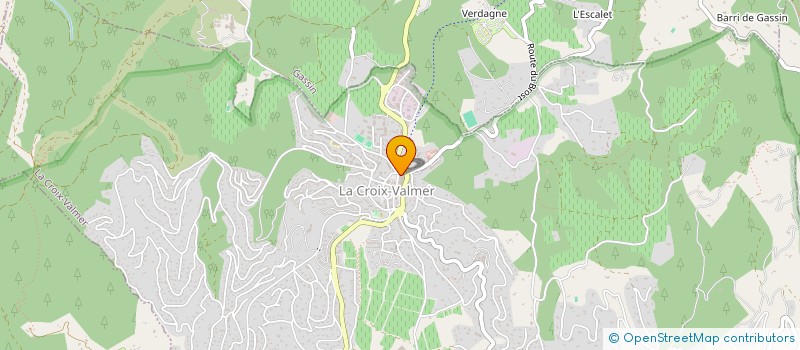localisation de l'entreprise LA MAISON DU POULET à LA CROIX-VALMER