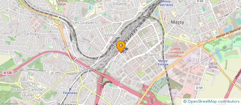 localisation de l'entreprise LA MAISON DU PRET IMMOBILIER à MASSY