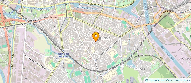 localisation de l'entreprise LA MAISON DU REBOND  STRASBOURG