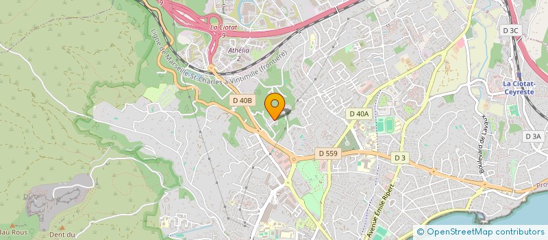 localisation de l'entreprise LA MAISON DU SAV à LA CIOTAT