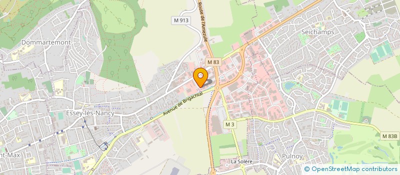 localisation de l'entreprise LA MAISON DU SPA à ESSEY-LES-NANCY