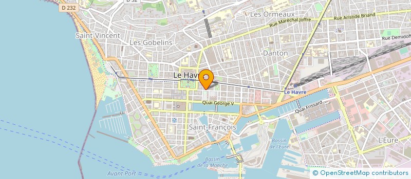 localisation de l'entreprise LA MAISON DU STYLO à LE HAVRE