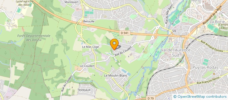 localisation de l'entreprise LA MAISON DU TERROIR  LIMOGES