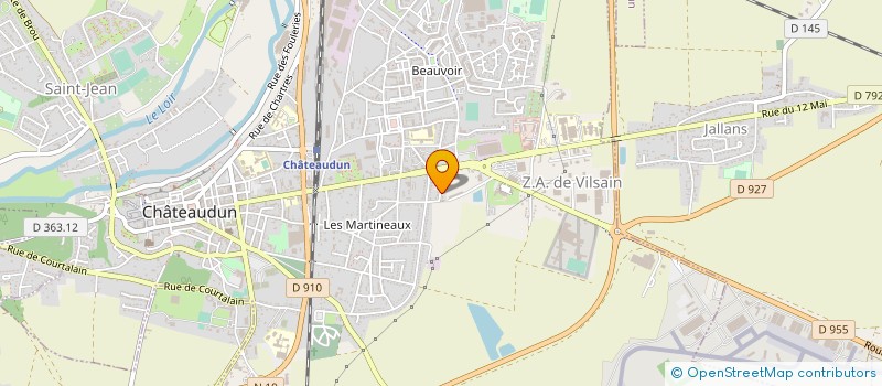 localisation de l'entreprise LA MAISON DUNOISE à CHATEAUDUN