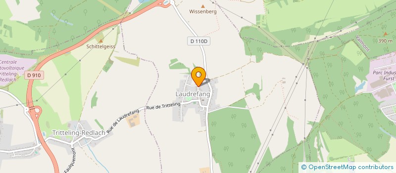 localisation de l'entreprise LA MAISON ECOLE  LAUDREFANG