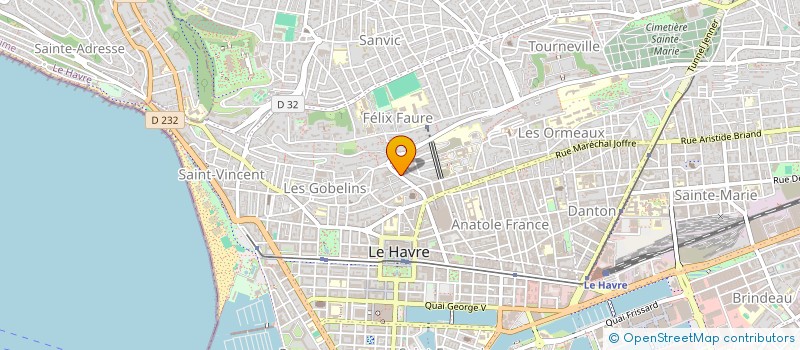 localisation de l'entreprise LA MAISON ELSA à LE HAVRE