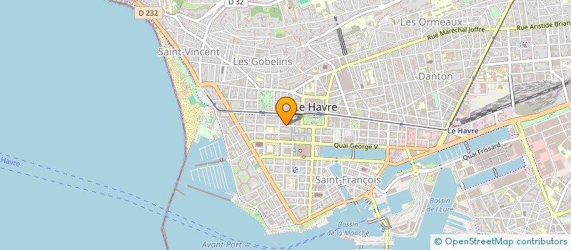 localisation de l'entreprise LA MAISON EMMA à LE HAVRE