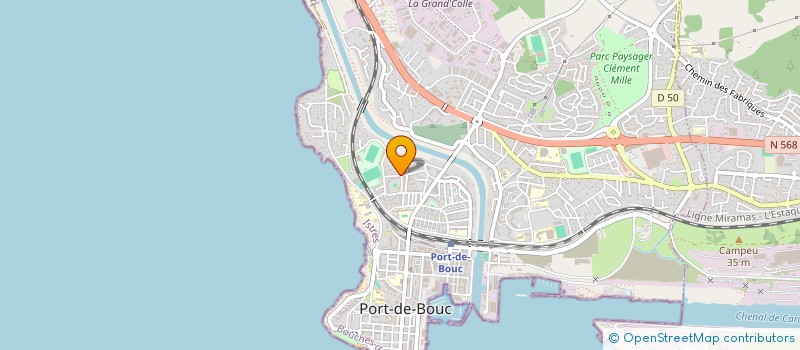 localisation de l'entreprise LA MAISON ENTRE CIEL ET TERRE ( LMECT) à PORT-DE-BOUC