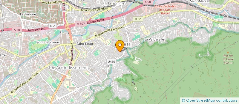 localisation de l'entreprise LA MAISON ETOILE à MARSEILLE
