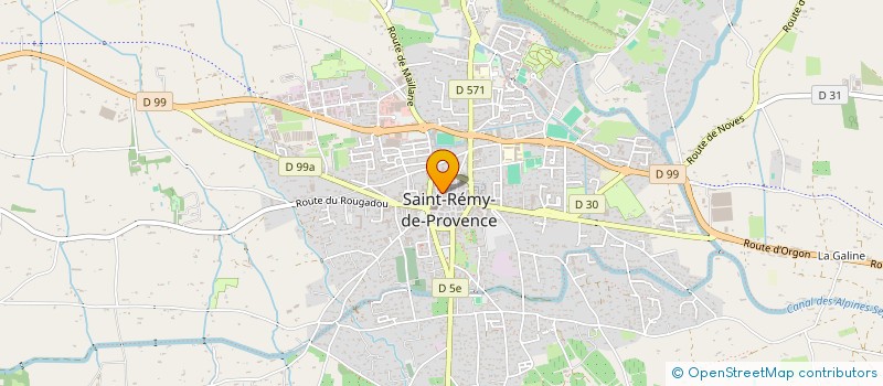 localisation de l'entreprise LA MAISON FAVIER à SAINT-REMY-DE-PROVENCE